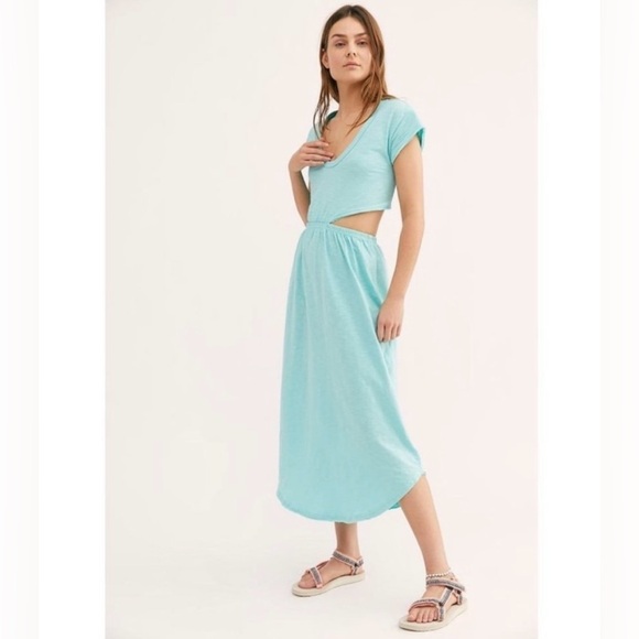 Free People FP Beach Cutout midi dress - Picture 2 of 10